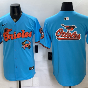Baltimore Orioles x Crab Blue Team Logo Men Jersey