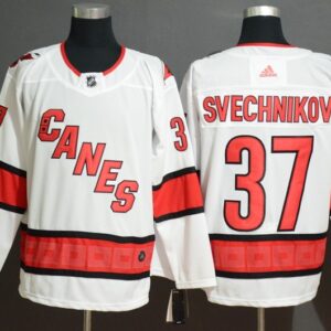 Rangers 37 Andrei Svechnikov White Men Jersey