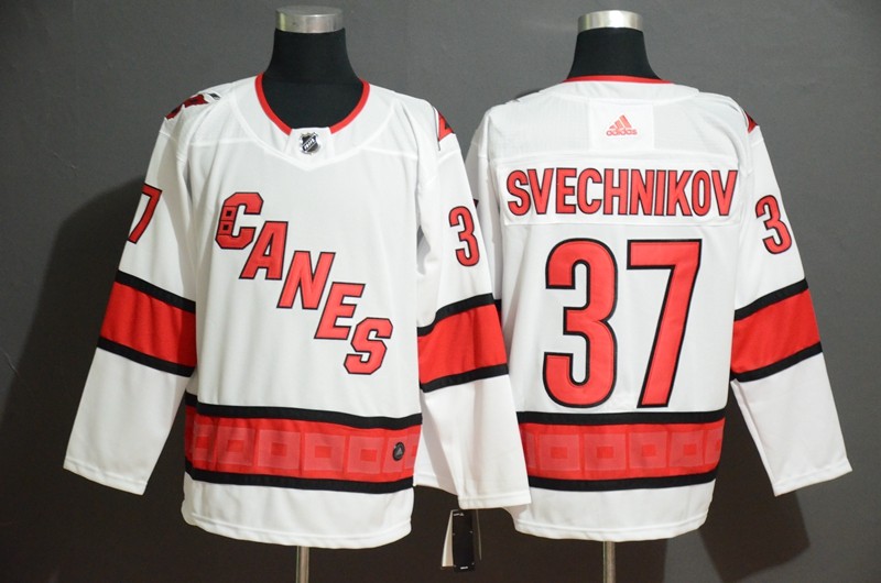 Rangers 37 Andrei Svechnikov White Men Jersey