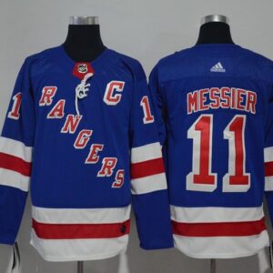 Rangers 11 Mark Messier Blue Men Jersey