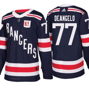 Rangers 77 Tony DeAngelo Navy 2018 Winter Classic Men Jersey