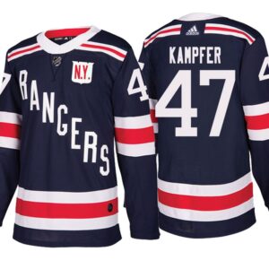 Rangers 47 Steven Kampfer Navy 2018 Winter Classic Men Jersey