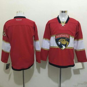 Panthers Blank Red New Logo Reebok Men Jersey