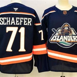 Islanders 71 Matthew Schaefer Navy 2024-25 New Men Jersey