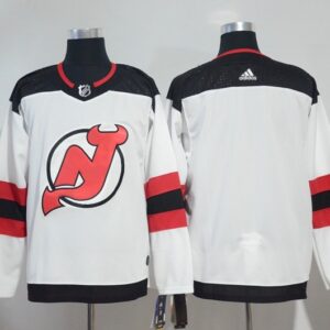 Devils Blank White Men Jersey