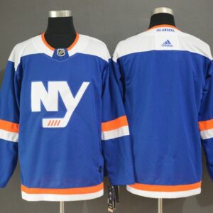 Islanders Blank Blue Alternate Men Jersey