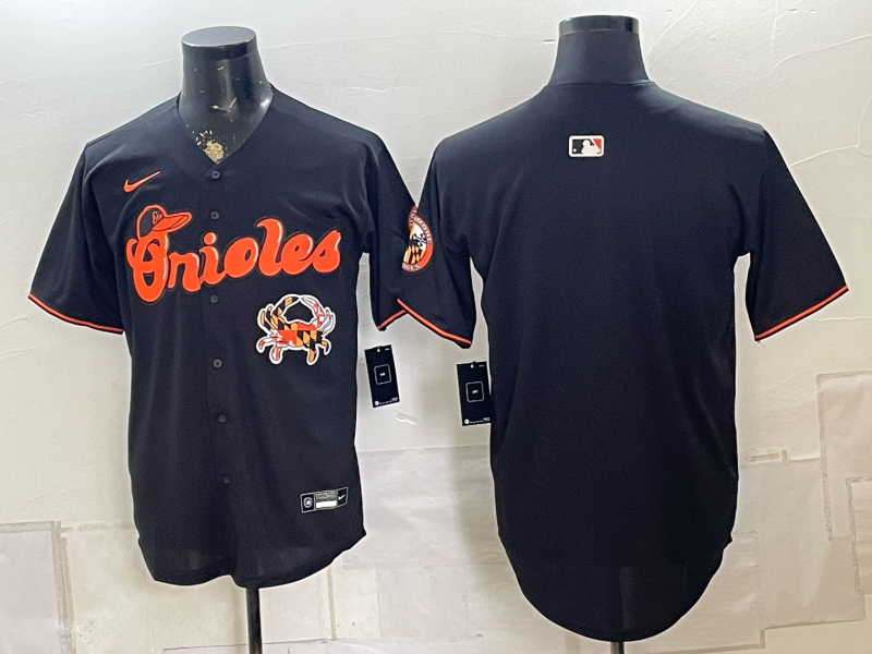 Baltimore Orioles Blank Black Men Jersey