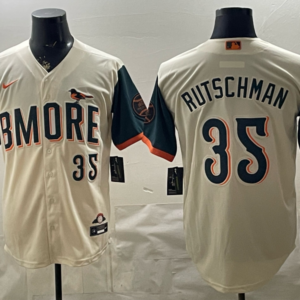 Baltimore Orioles 35 Adley Rutschman Natural 2026 City Connect Cool Base Men Jersey