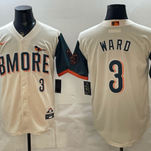 Baltimore Orioles 3 Taylor Ward Natural 2026 City Connect Cool Base Men Jersey