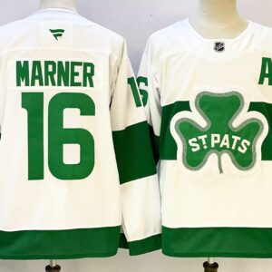 Leafs 16 Mitchell Marner White St.Pats New Men Jersey