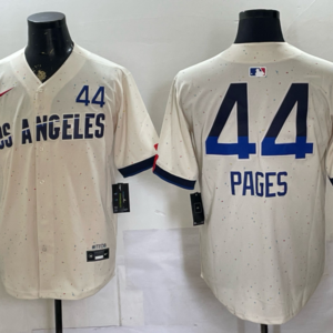 Los Angeles Angels 44 Pages Cream City Men Jersey