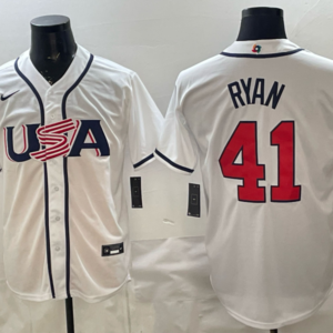 Team USA Minnesota Twins 41 Ryan White 2026 World Cup Cool Base Men Jersey