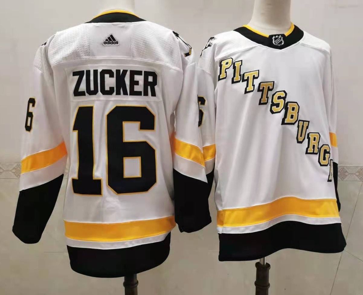 Penguins 16 Jason Zucker 2020 New Men Jersey