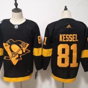 Penguins 81 Phil Kessel 2019 Stadium Series Black Men Jersey