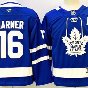 Leafs 16 Mitchell Marner Blue New Youth Jersey