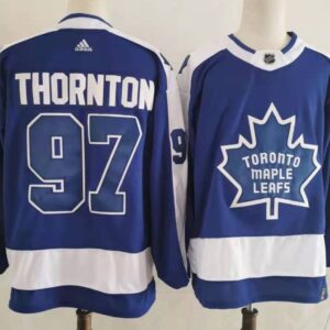 Leafs 97 Joe Thornton Blue 2020 New Men Jersey
