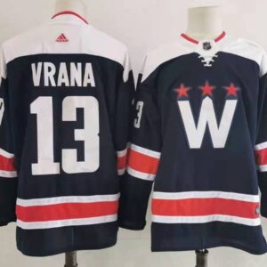 Capitals 13 Jakub Vrana Navy 2020 New Men Jersey