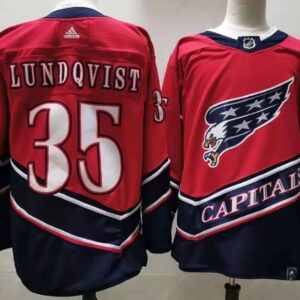 Capitals 35 Henrik Lundqvist  2020 New Jersey