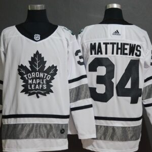 Leafs 34 Auston Matthews White 2019 All-Star Men Jersey