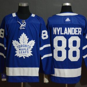 Maple Leafs 88 William Nylander Blue Men Jersey