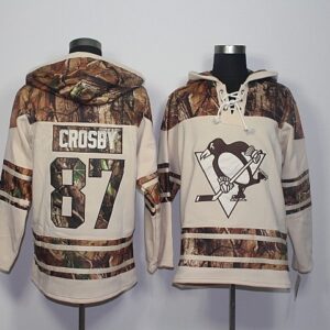 Penguins 87 Crosby Blank Old Time Natural Realtree Camo Xtra Lacer Men Sweatshirt