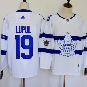Maple Leafs 19 Joffrey Lupul White 2018 Stadium Series Men Jersey