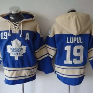 Maple Leafs 19 Joffrey Lupul Old Time Light Blue Men Hoodie