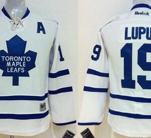 Maple Leafs 19 Joffrey Lupul White Youth Jersey