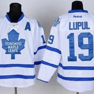 Maple Leafs 19 Joffrey Lupul White Men Jersey
