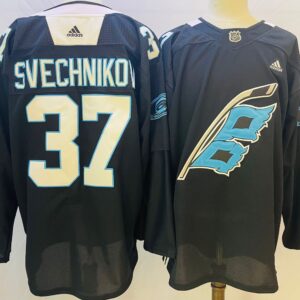 Hurricanes 37 Andrei Svechnikov 2022 New Men Jersey