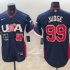 Team USA Yankees 99 Judge Navy 2026 World Cup Cool Base Men Jersey