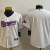 MLB Rangers Blank White Nike Cool Base Women Jersey