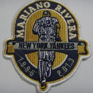 Stitched Baseball New York Yankees Mariano Rivera Jersey Patch