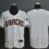 MLB Diamondbacks Blank White Nike 2020 Flexbase Men Jersey
