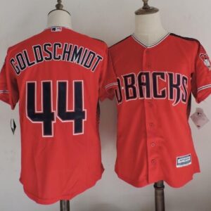 MLB Diamondbacks 44 Paul Goldschmidt Red Brick New Cool Base Men Jersey