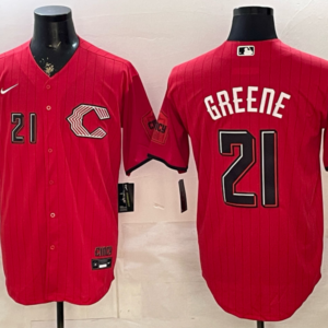 Cincinnati Reds 21 Hunter Greene Red 2026 City Connect Cool Base Men Jersey