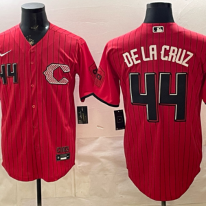 Cincinnati Reds 44 De La Cruz Red 2026 City Connect Cool Base Men Jersey