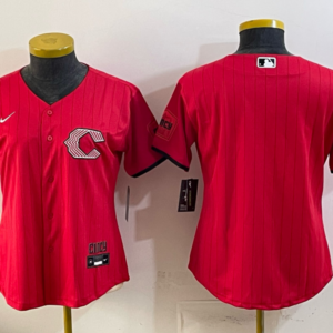 Cincinnati Reds Blank Red 2026 City Connect Cool Base Women Jersey
