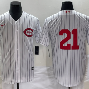 MLB Reds 21 White 2022 Field of Dreams Nike Cool Base Men Jersey