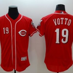 MLB Reds 19 Joey Votto Red 2016 New Flexbase Men Jersey