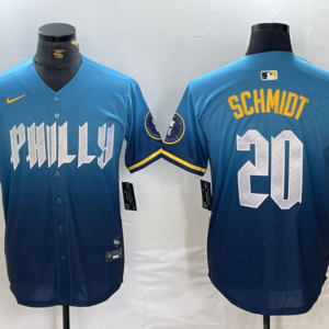 MLB Phillies 20 Mike Schmidt 2024 City Connect Nike Cool Base Men Jersey