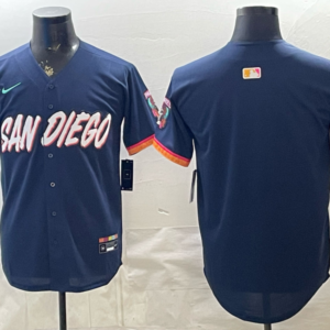 San Diego Padres Blank Navy 2026 City Connect Cool Base Men Jersey