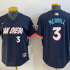 San Diego Padres 3 Merrill Navy 2026 City Connect Cool Base Women Jersey