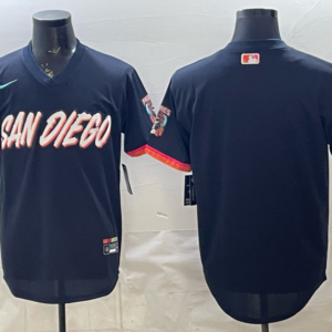 San Diego Padres Blank Obsidian 2026 City Connect Cool Base Men Jersey
