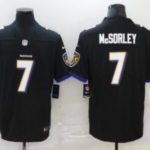 Nike Ravens 7 Trace McSorley Black Vapor Untouchable Limited Men Jersey