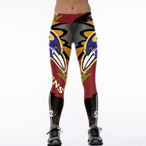 Baltimore Ravens Women Leggings 1