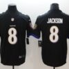 Baltimore Ravens 8 Lamar Jackson Black Vapor Untouchable Limited Men Jersey