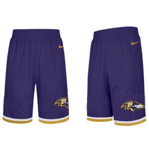 Baltimore Ravens Purple Shorts