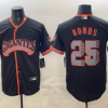 San Francisco Giants 25 Bonds Black 2026 Alternate Cool Base Men Jersey