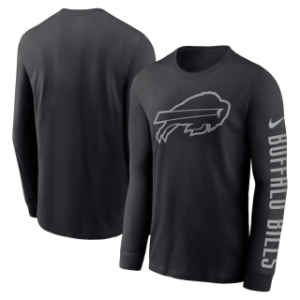 Buffalo Bills Black Long Sleeve T-Shirt